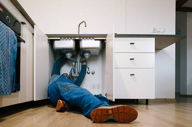 Professional Plumbing technician working in Walshville, IL